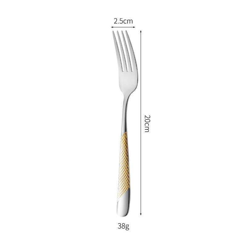 Fine and elegant table knife with non-slip handle Kalsten