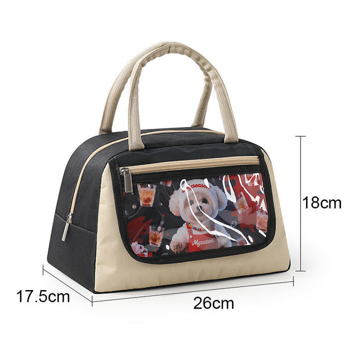 Insulated Animal-Themed Lunch Tote Kalsten