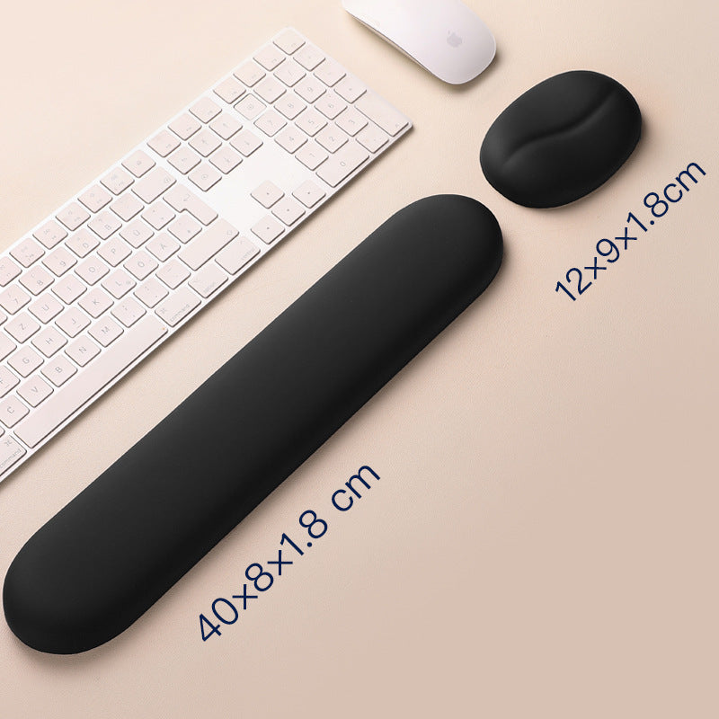 Ergonomic Keyboard Wrist Rest with Mouse Pad