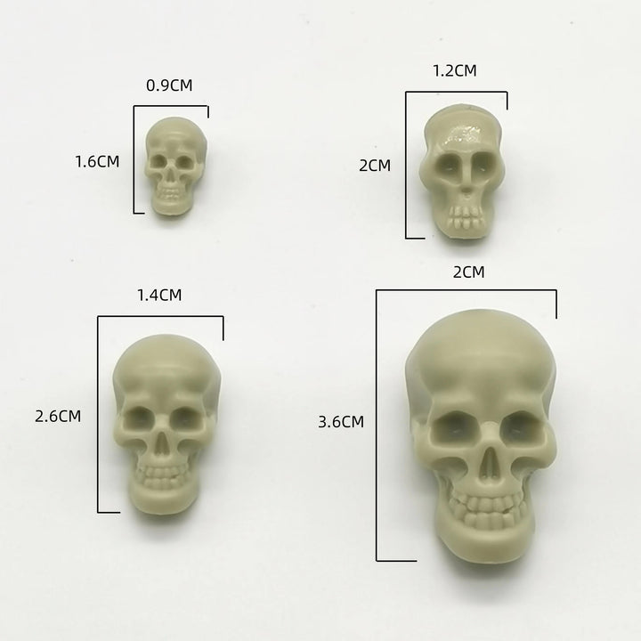 Decorative Halloween Skull Figurines Kalsten