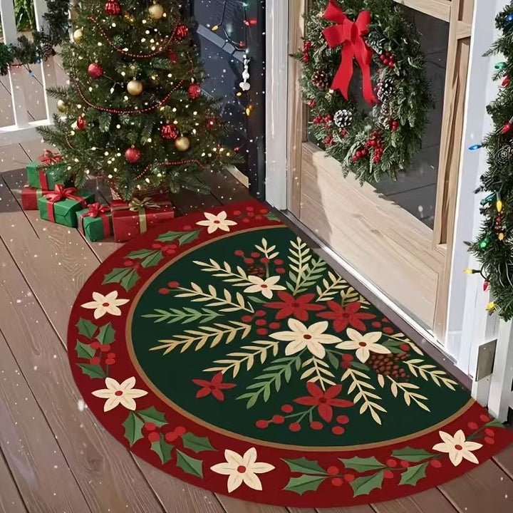 Festive Reindeer-Themed Welcome Mat Kalsten