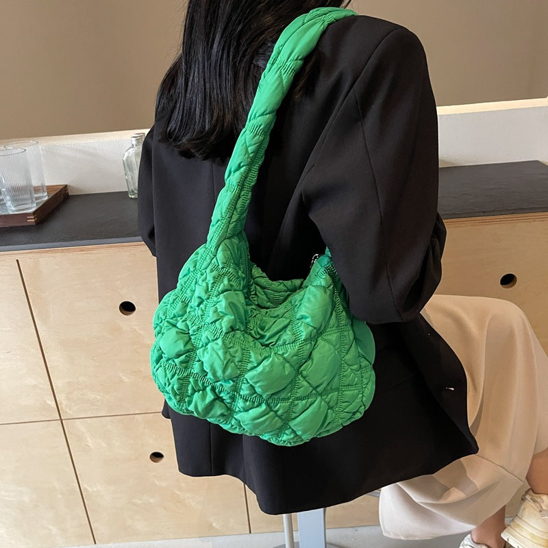 Quilted Slouchy Handbag