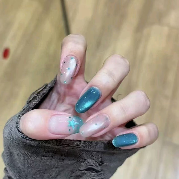 Stylish Press-On Nail Wraps Kalsten