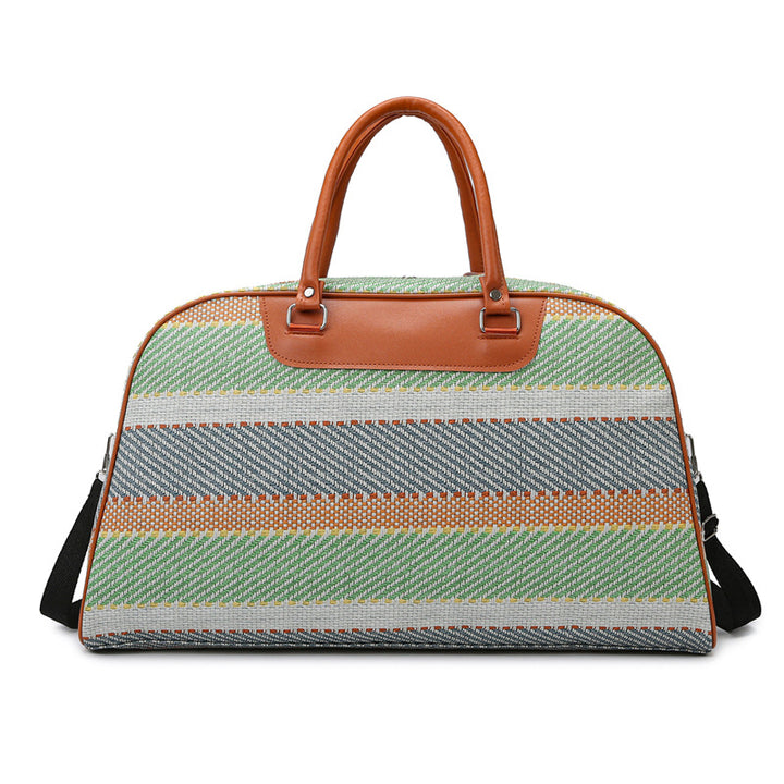 Stylish Plaid Weekend Tote Bag Kalsten