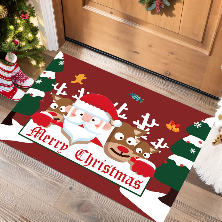 Festive Holiday-Themed Door Mat Kalsten
