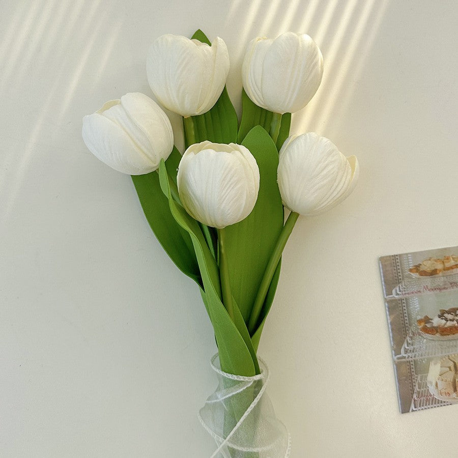 Decorative Faux Tulip Bouquet
