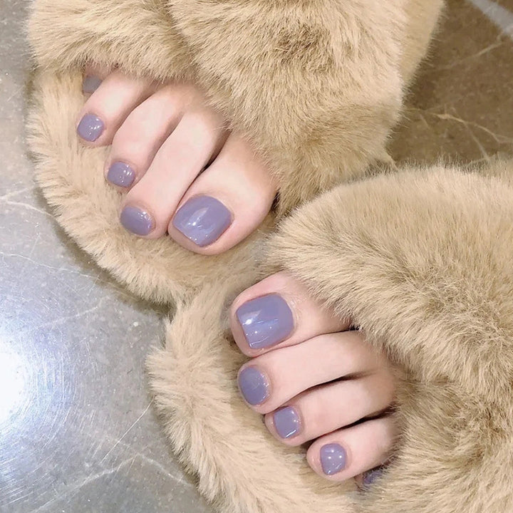 Luxury Press-On Toenail Art Set Kalsten