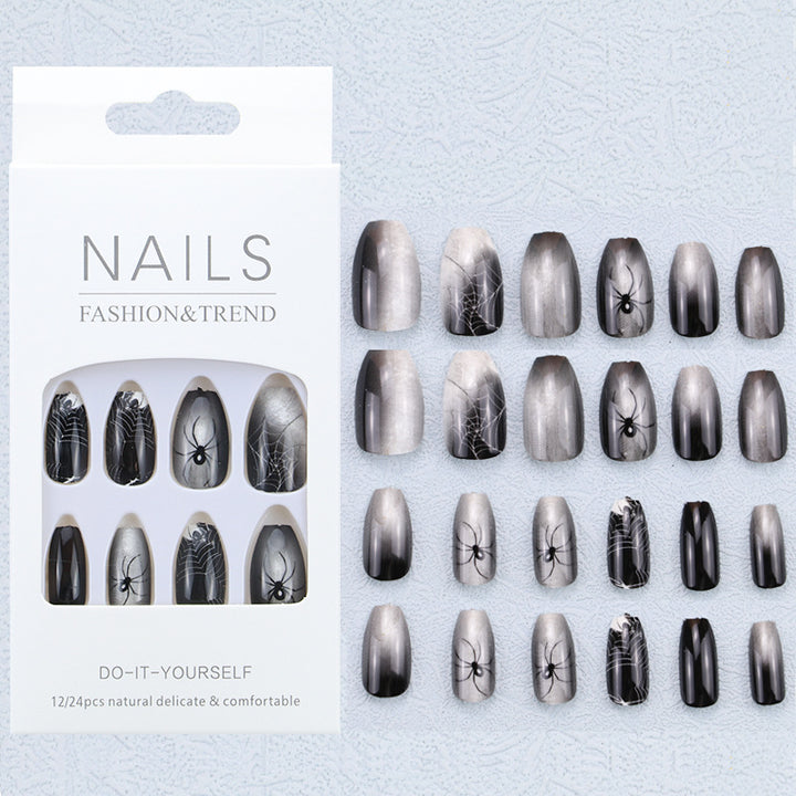 Artistic Graphic Press-On Nail Set Kalsten
