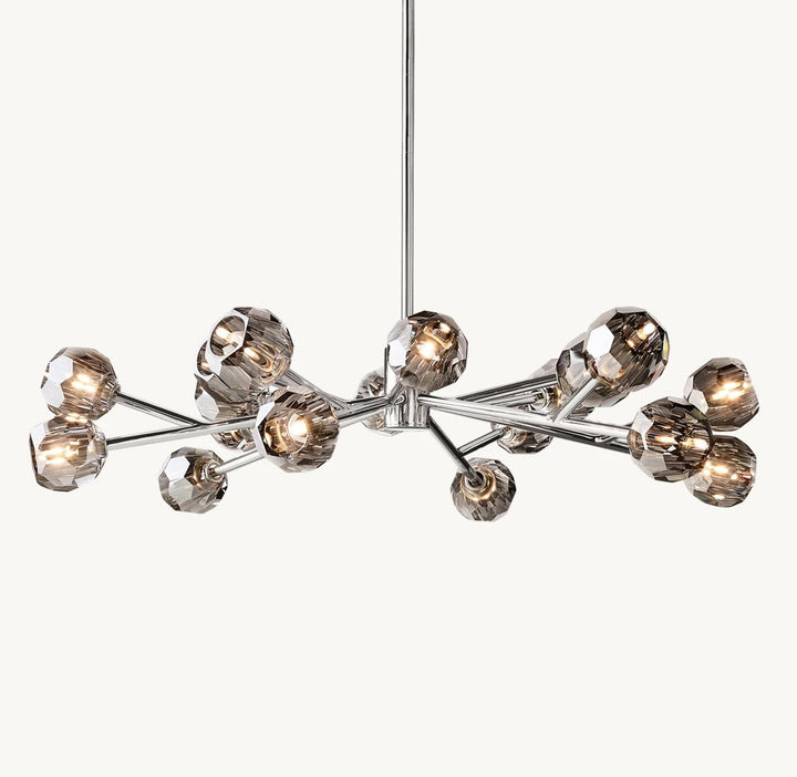Modern Floral Chandelier