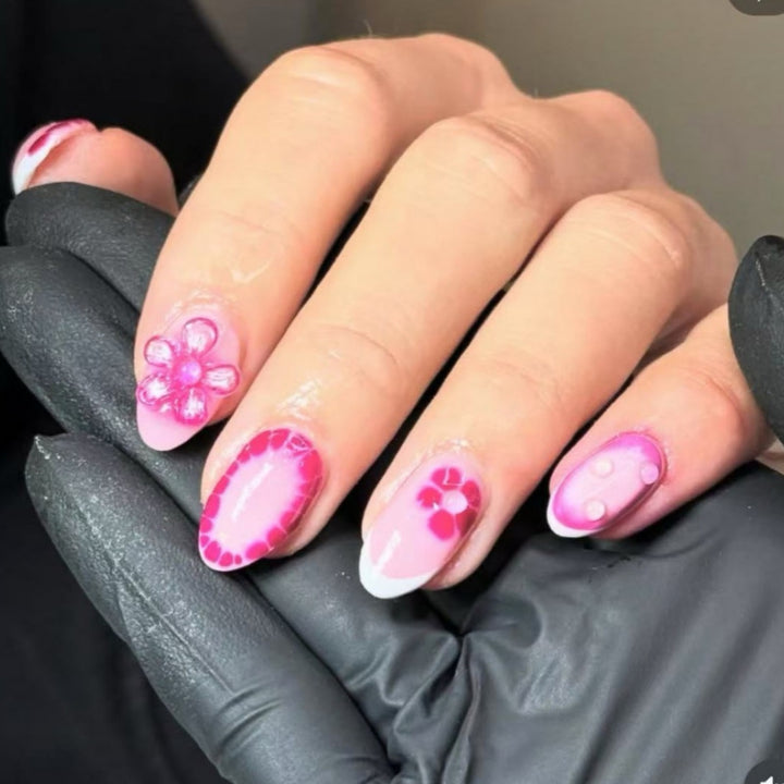 Premium Press-On Nail Set with Decorative Accents Kalsten