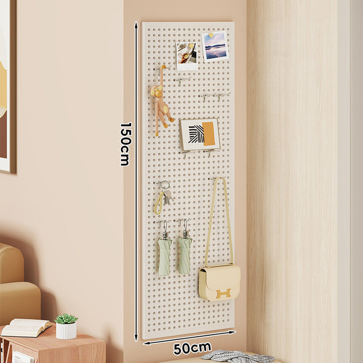 S-Shaped Offset Pegboard Utility Hooks with Support Post