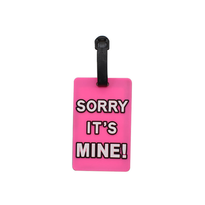 Unisex Luggage Tag with Funny Message Kalsten