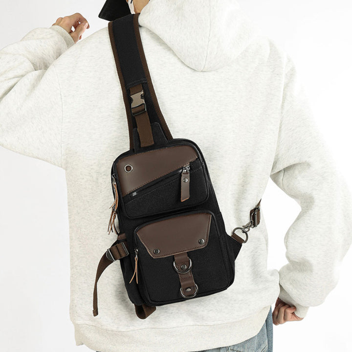 Casual Multi-Pocket Sling Bag Kalsten