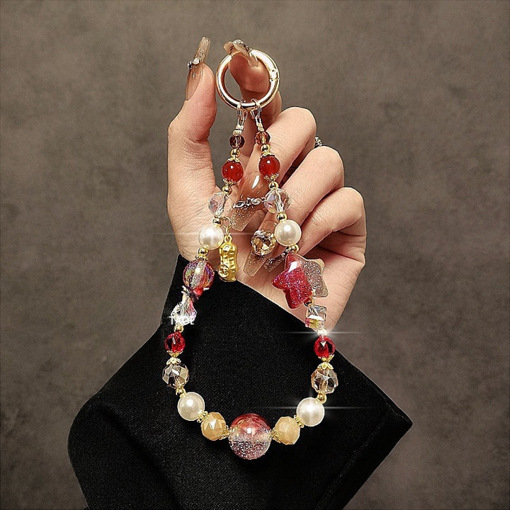 Decorative Beaded Charm Keychain Kalsten 1790135679