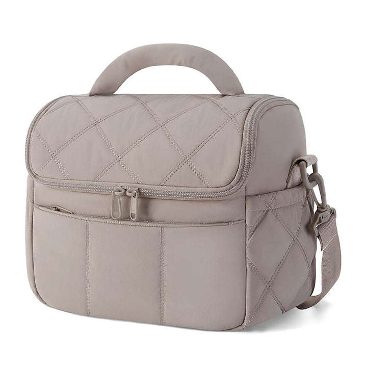 Padded cosmetic bag with multiple compartments Kalsten