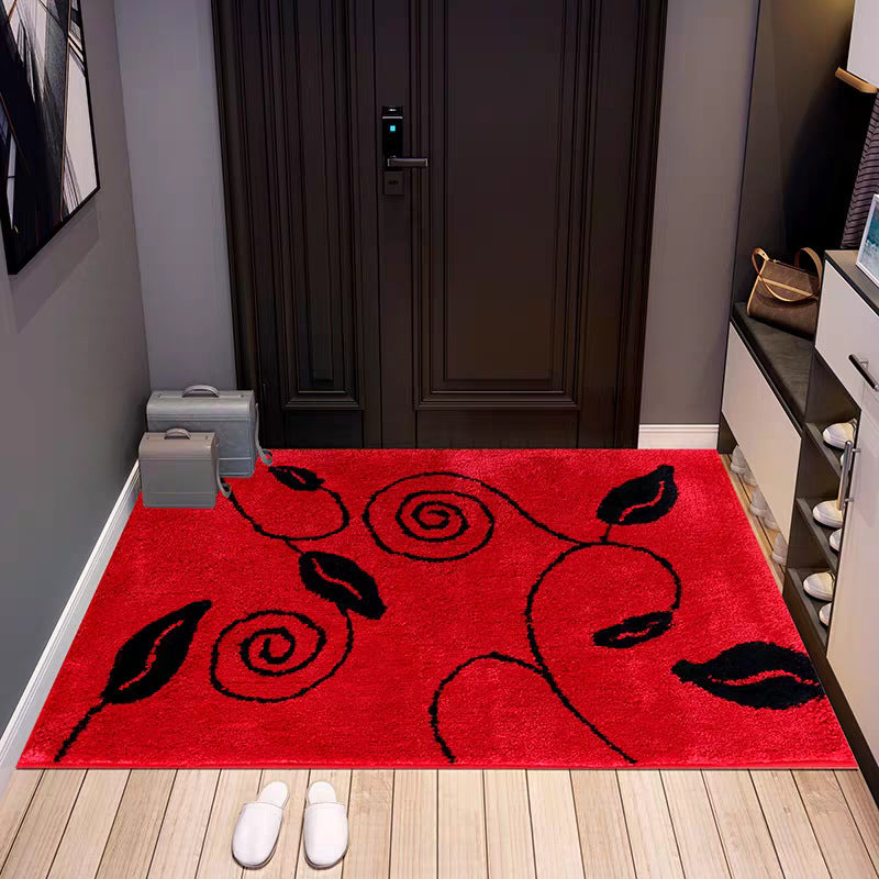 Stylish Floral Patterned Area Rug Kalsten