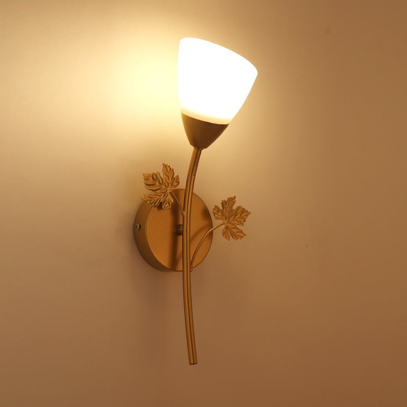 Decorative Leaf Wall Sconce