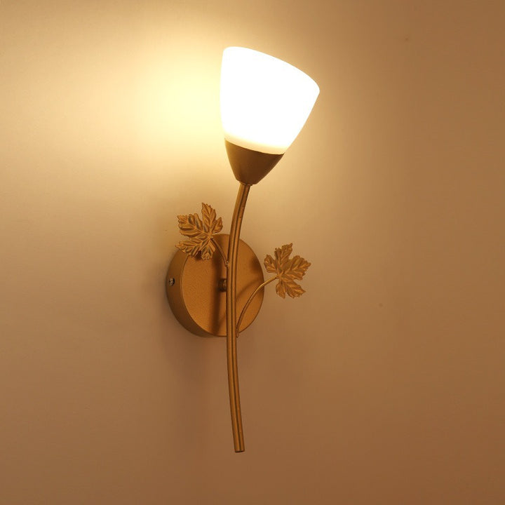 Decorative Leaf Wall Sconce