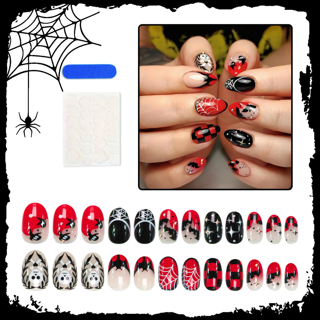 Halloween Artificial Nail Set for Creative Nail Design Kalsten
