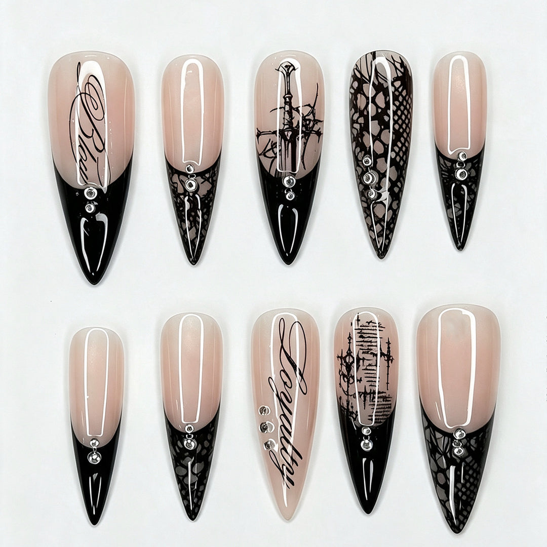 Luxury Artificial Nail Set Kalsten