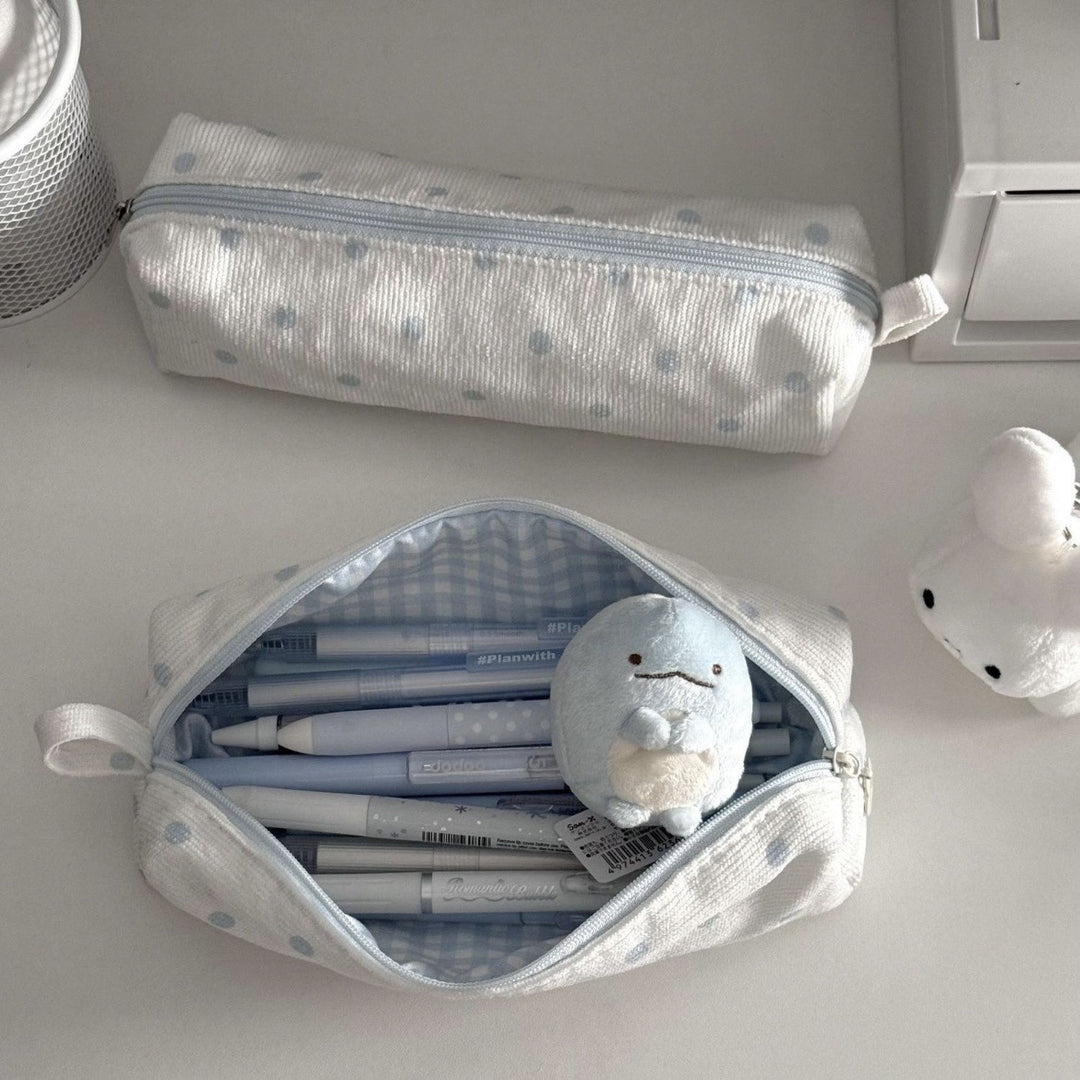 Cute Plush Bunny-Themed Pencil Case