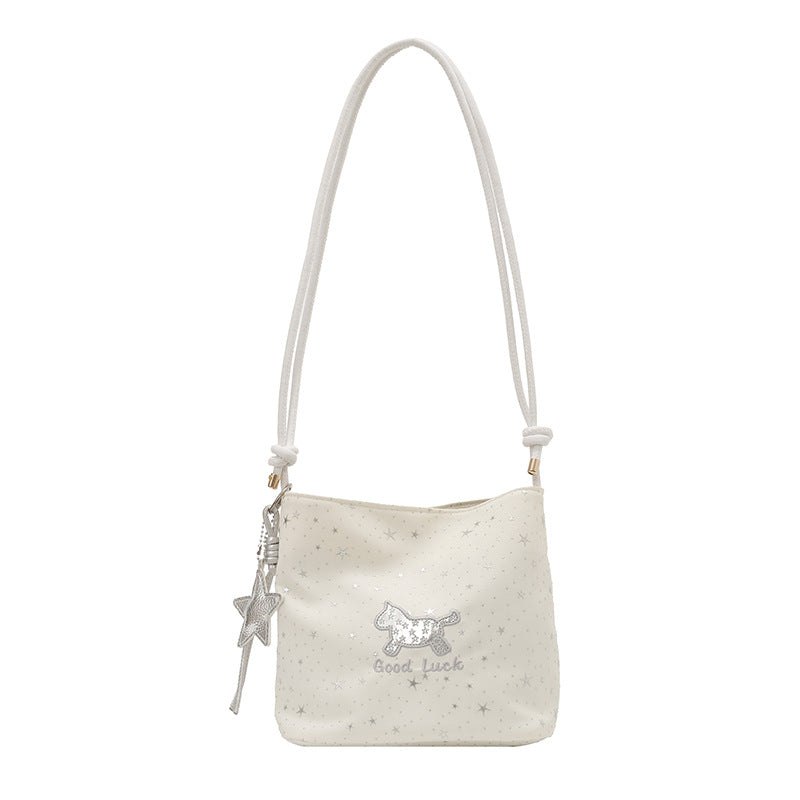 WoCasual Star-Print Crossbody Bag Kalsten