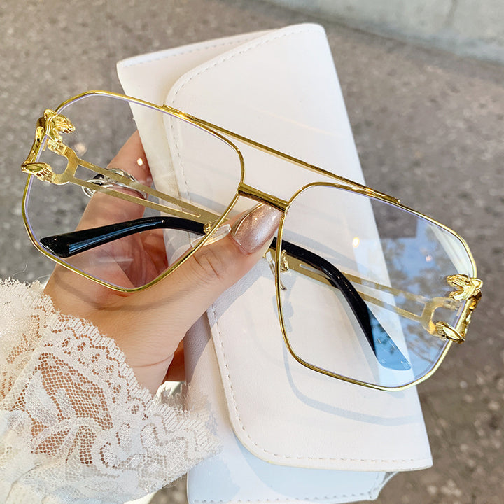 Ladies square sunglasses with luxurious metal frame Kalsten