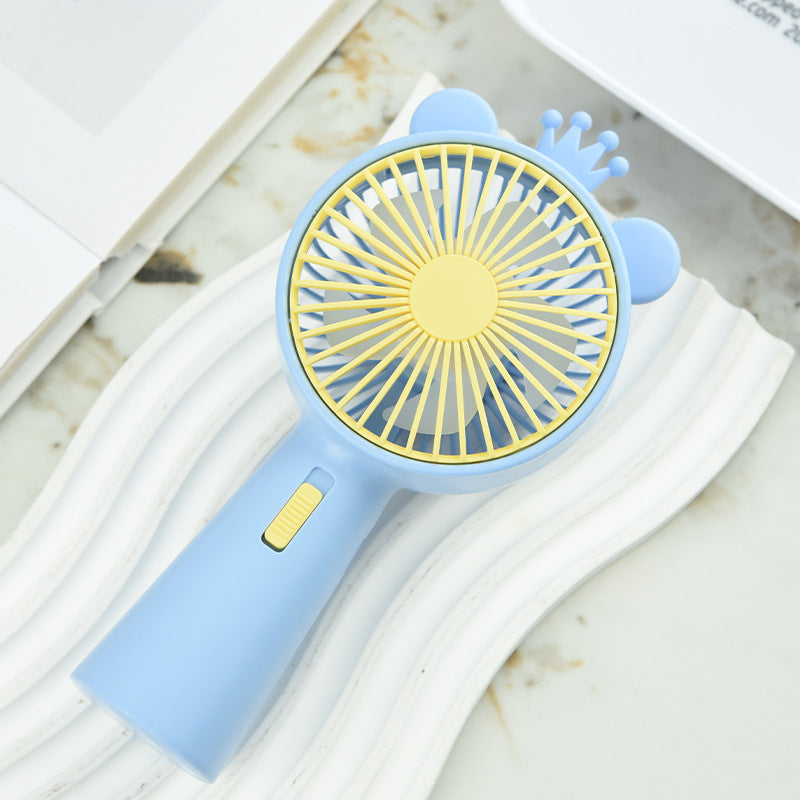 Portable Deer-Themed Handheld Cooling Fan Kalsten