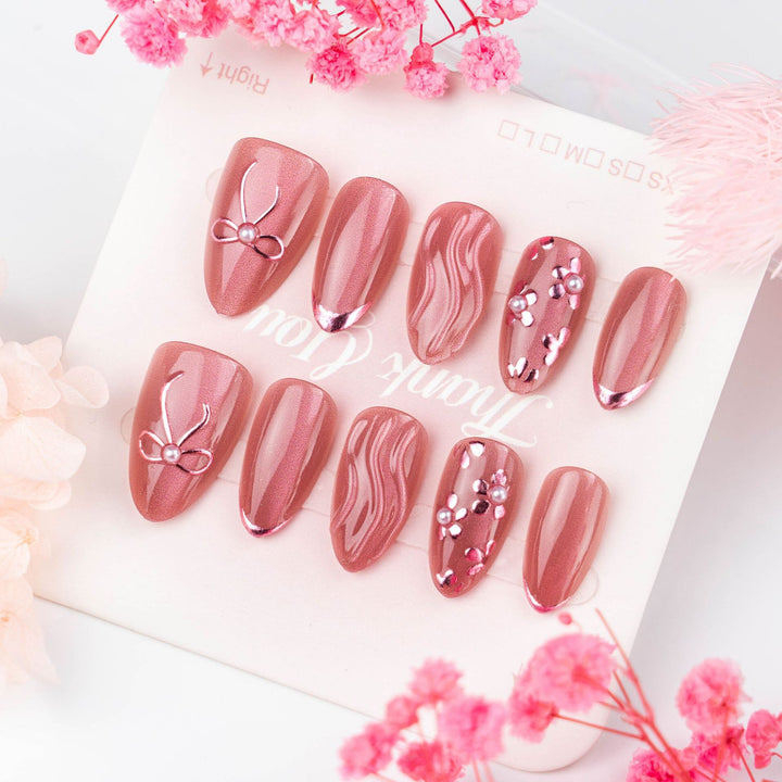 Artistic 3D Nail Tips with Maritime Design Kalsten
