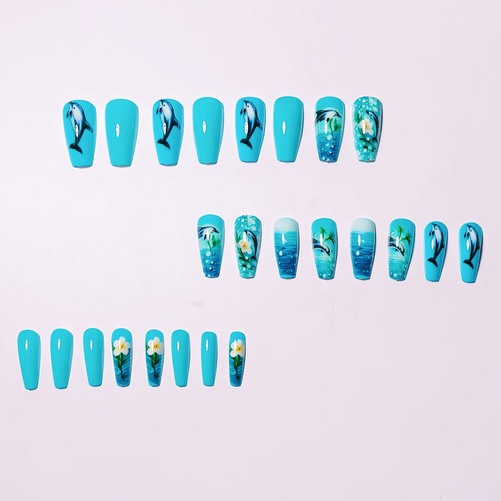 Artisanal Acrylic Nail Set Kalsten