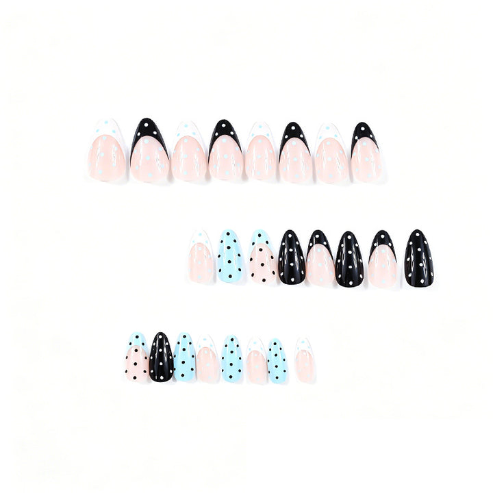 Decorative Polka Dot Nail Enhancements Kalsten