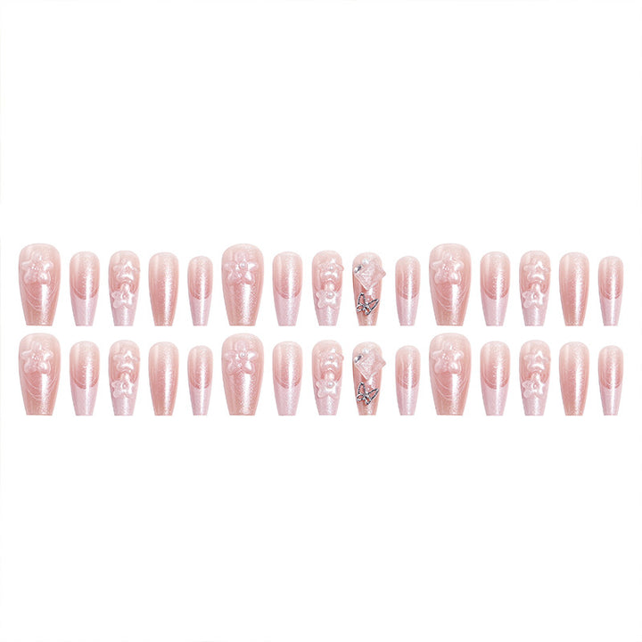 Nail art set with elegant glitter accents Kalsten