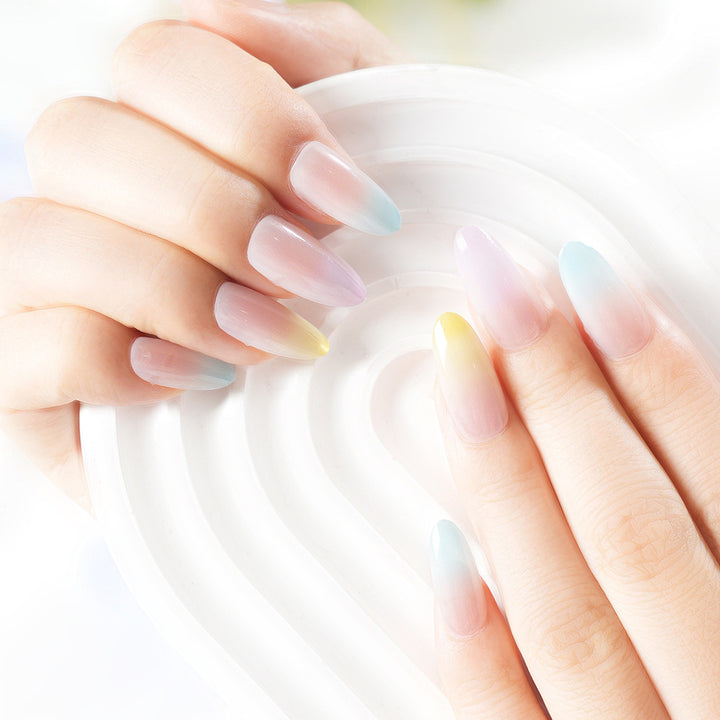 Gradient Acrylic Press-On Nails Kalsten
