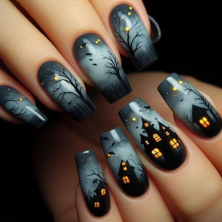 Halloween-Themed Nail Art Set Kalsten