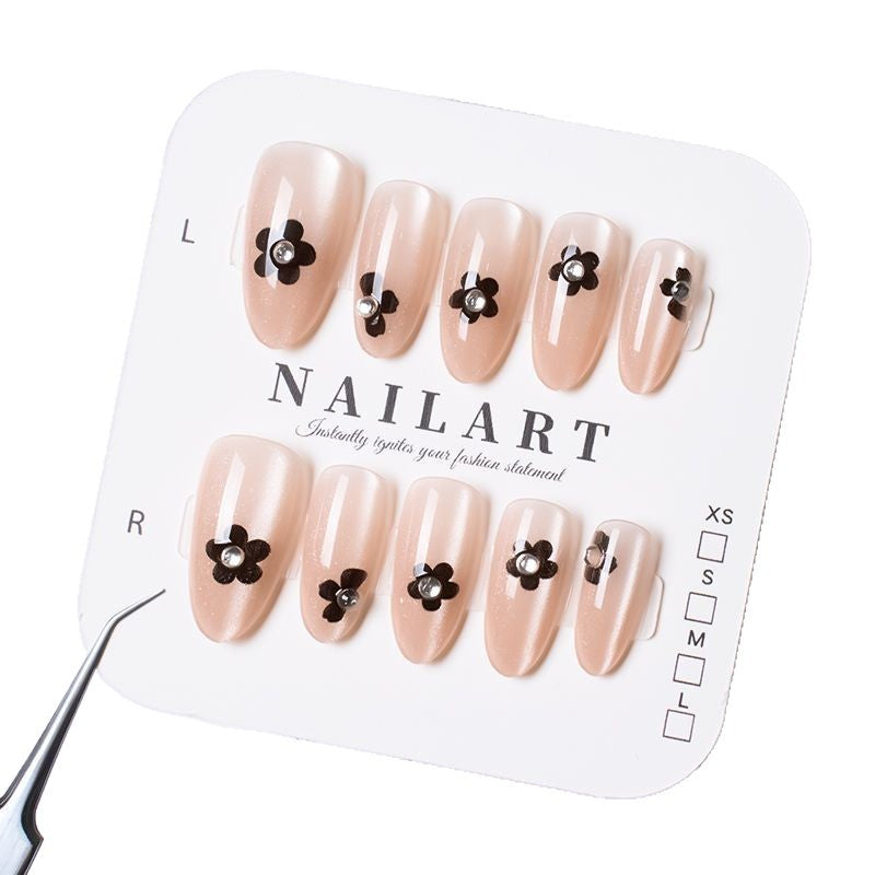 Floral Art Press-On Nails Kalsten