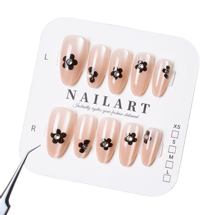 Floral Art Press-On Nails Kalsten