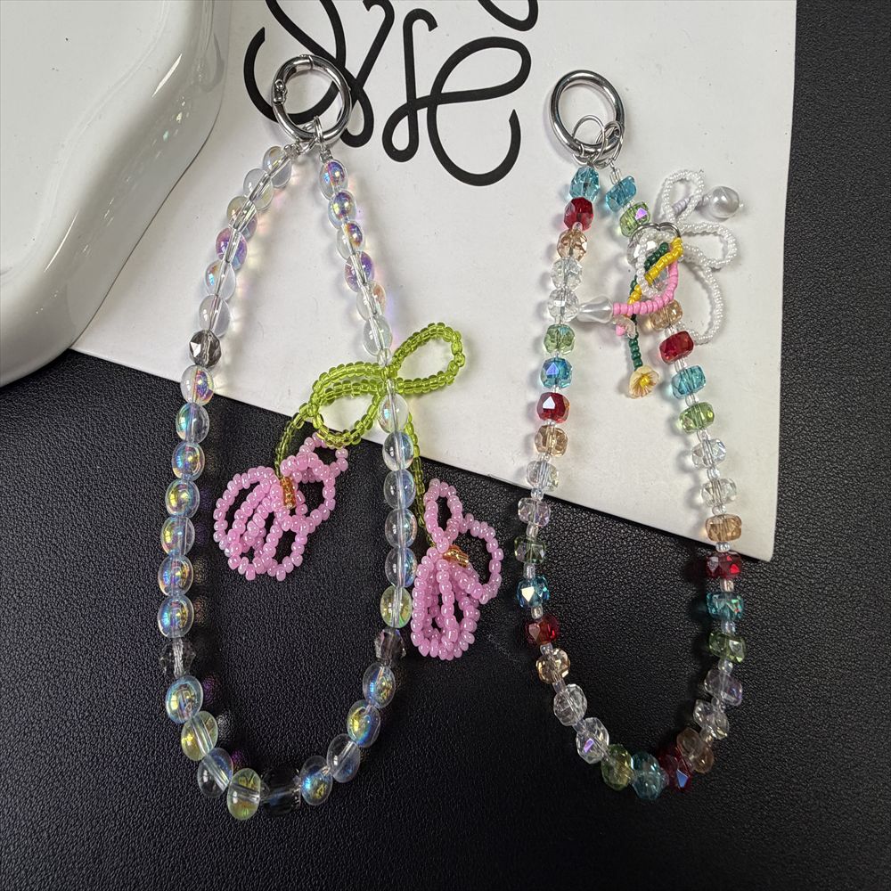 Decorative Beaded Charm Keychain Kalsten 1790135272