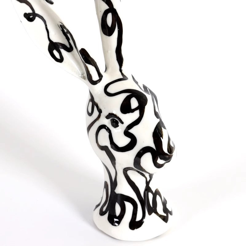 Abstract Rabbit Sculpture