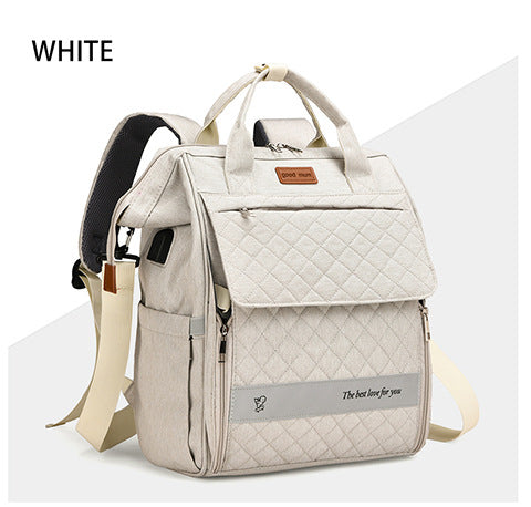 Quilted Multi-Purpose Backpack Kalsten