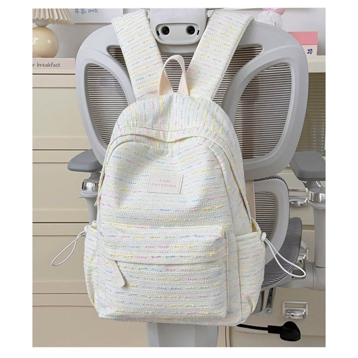 Textured Weave Backpack