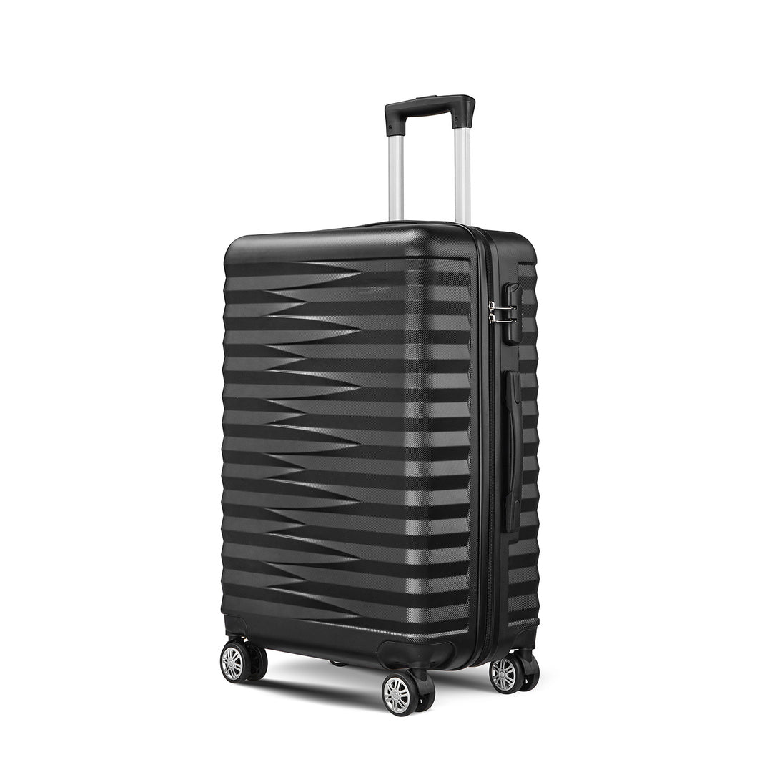 Unisex Stylish Textured Hard Shell Spinner Suitcase Kalsten