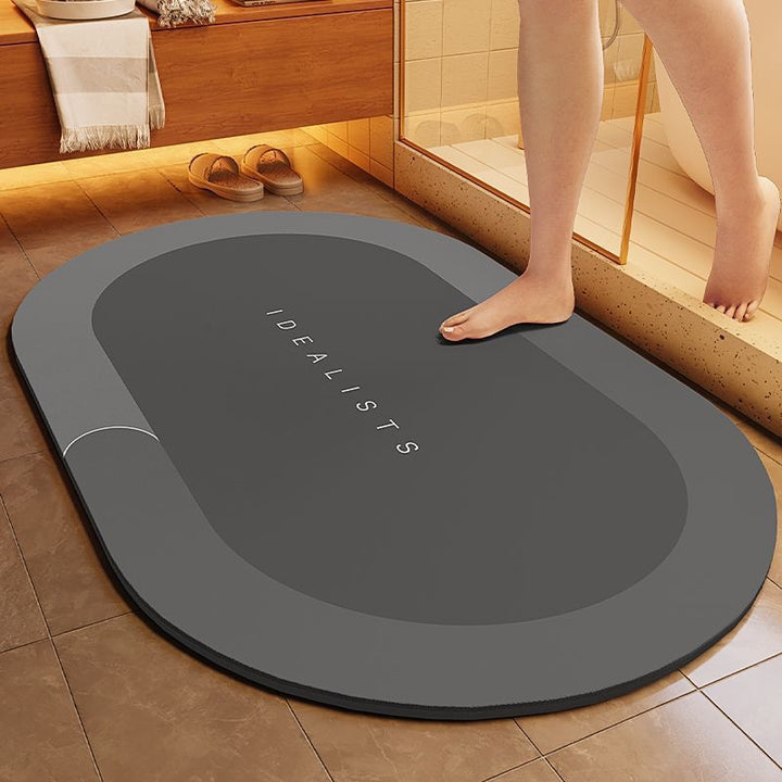 Round Bathroom Mat