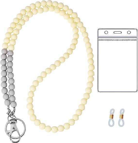 Beaded Lanyard with ID Holder Kalsten