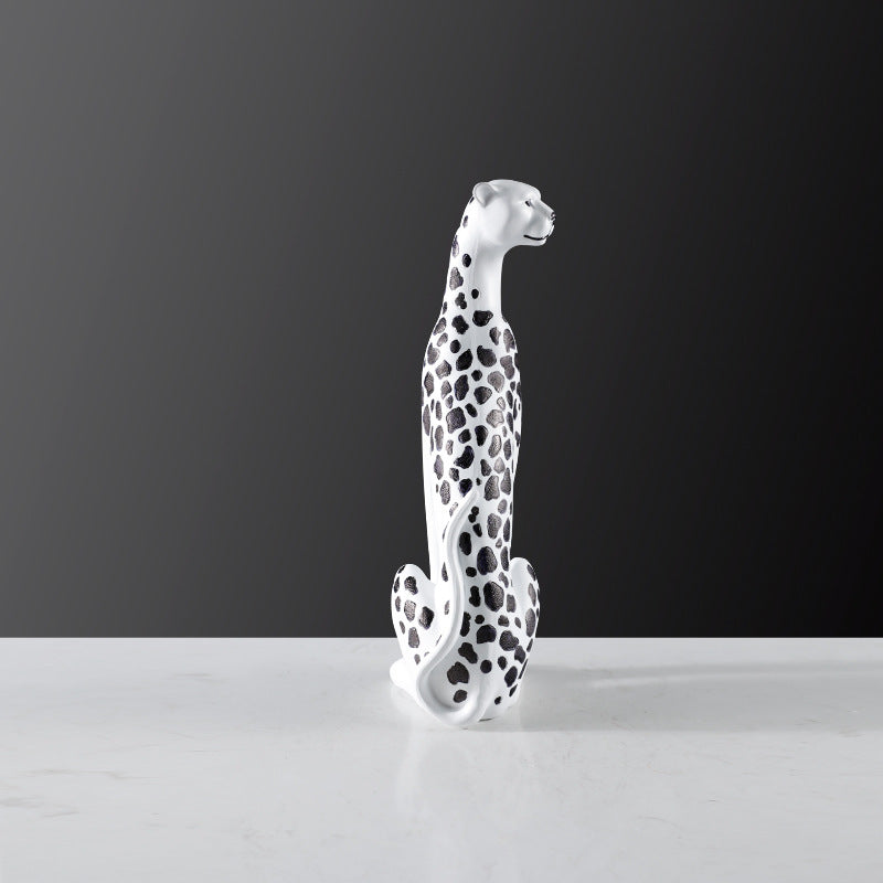 Elegant Decorative Cat Sculpture