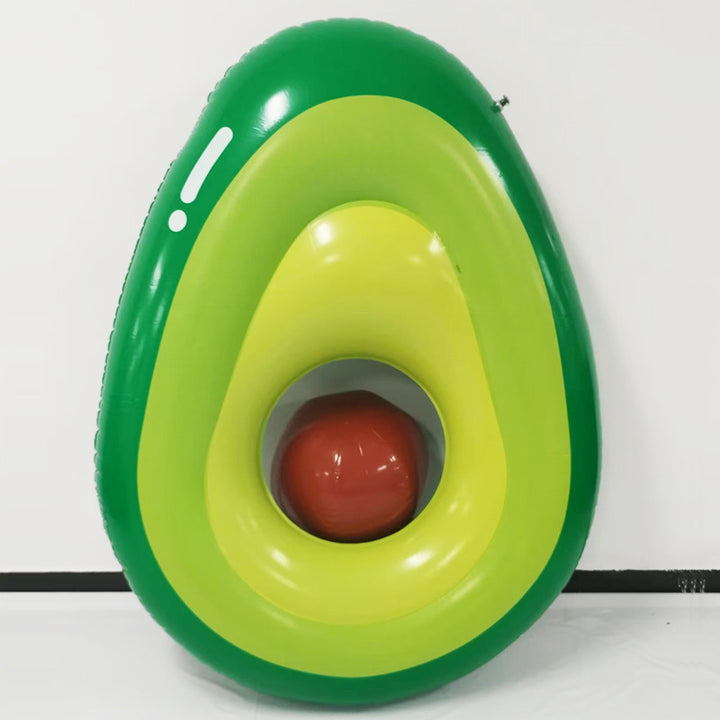 Women inflatable avocado pool lounge Kalsten