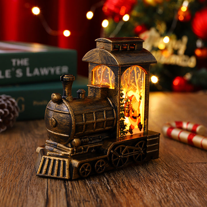 Nostalgic Christmas Train Lantern Kalsten