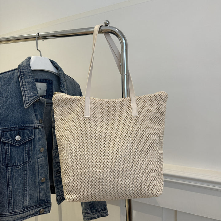 Casual Woven Tote Bag