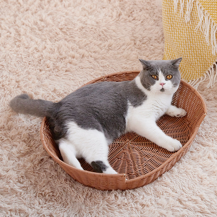 Rattan Cat Bed Kalsten