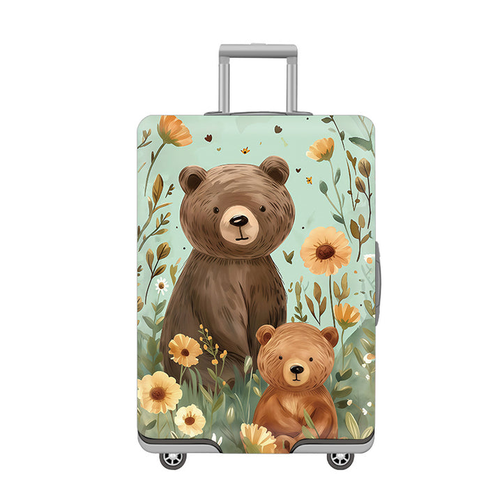 Women's Hard Shell Suitcase with Colorful Mexico Design Kalsten
