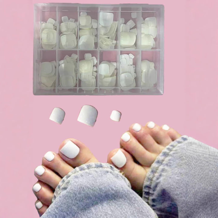 Deluxe Press-On Pedicure Kit Kalsten